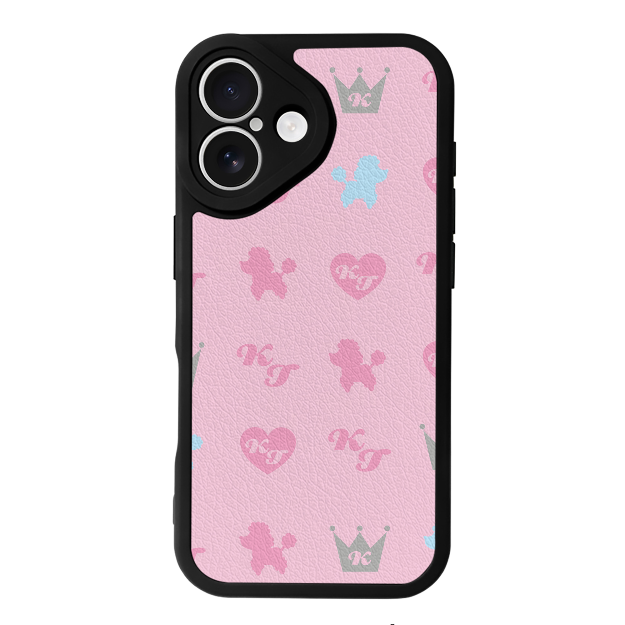 （画像用） Hello Kitty ハローキティ 【iPhone 16シリーズ対応】シリコンスマホケース（レザー調） 材質：シリコン